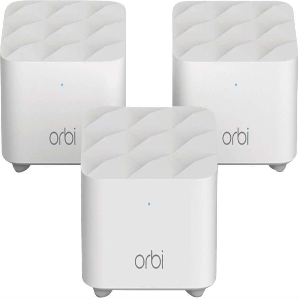 Netgear RBK13-100NAR Orbi RBK13 AC1200 Whole Home Mesh WiFi System Router (Renewed)