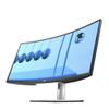 Dell U3421WE UltraSharp Curved Monitor, 34.14 Inch Ultrawide Monitor WQHD (3440 x 1440p at 60Hz), in-Plane Switching Technology, 100mmx100mm VESA Mounting Support, Platinum Silver view 1