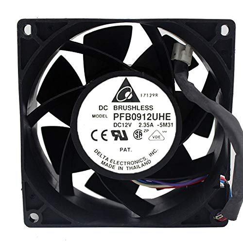 PFB0912UHE 9038 DC12V 2.35A 9CM 4-pin Super Violence Server Cooling Fan
