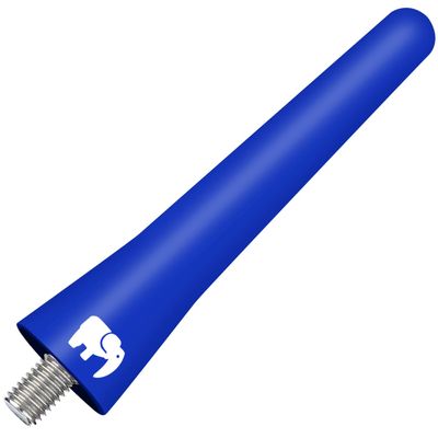 ONE250 2.5" inch Short Copper Core Antenna, Compatible with Ford F-Series (F-150 F-250 F-350 Super Duty Ford Raptor Ranger Trucks 1997-2024) - Designed for Optimized FM/AM Reception (Blue)