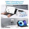 iPad Pro USB C Hub Adapter, Dockteck 5 in 1 Dongle with 4K@60Hz HDMI, Type C to 3.5mm Audio Headphone Jack, 100W PD and 2 USB 3.0 for iPad Pro 2021 2020 M1 12.9/11, iPad Air 5/4, Mini 6 view 4