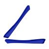 LenzReborn Replacement Earsocks for Oakley Quarter Jacket OO9200 Sunglass - Blue view 1