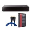 Sony BDPS1700 Streaming Blu-Ray Disc Player (2016 Model) Bundle with CD/DVD Lens Cleaner and 6-Foot HDMI Cable with Ethernet (3 Items) view 1