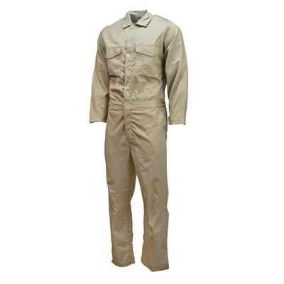 FRCA-003 Volcore Cotton FR Coverall - Khaki - Size L