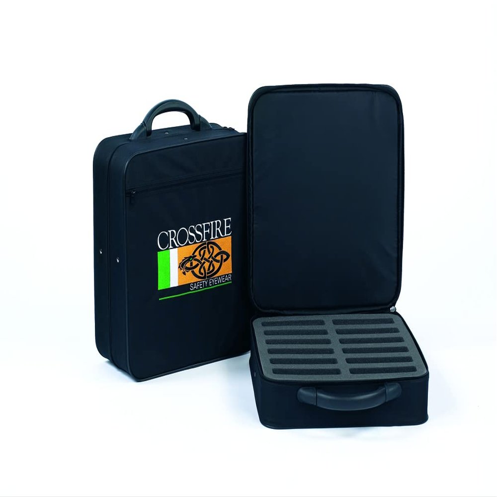 Safety Eyewear Sample Case - 12 Piece Capacity