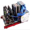 ATX Motherboard Test Bench Open Air Computer Case Chassis Aluminum Bracket DIY Bare Frame ATX Support Graphics Card(red&Black) view 2