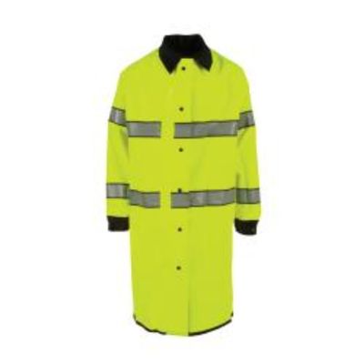 Reversible Rain Jacket with Reflective Taping