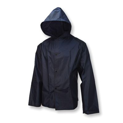Sani Light 77 Series Jacket with Hood - Navy - Size 4X