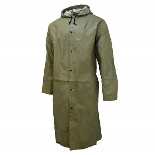 Magnum 45 Coat with Attached Hood - Green - Size XL