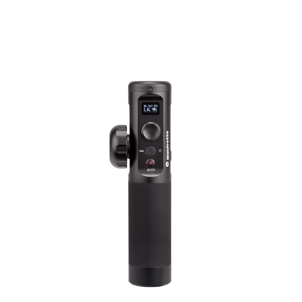 Manfrotto Remote Control for Gimbals, for Portable 3-Axis Professional Gimbals for Mirrorless and Reflex Cameras, Perfect for Photographers, Vloggers and Bloggers