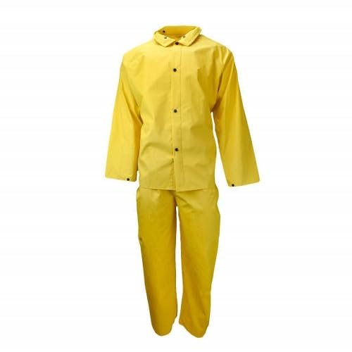 I36S Economy Rainsuit - Safety Yellow - Size 4X