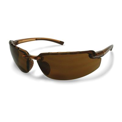Safety Glass - Crystal Brown Lens - 1.5 Diopter