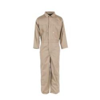 9 oz Indura FR Coverall - Khaki - Size 4X