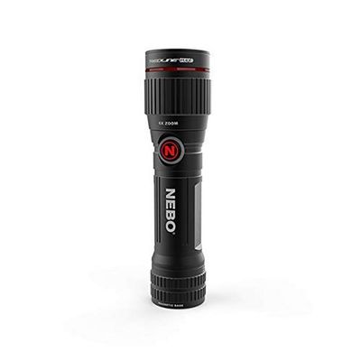 NEBO Redline Flex Light | 450 Lumens, Flashlight Powered by Rechargeable & Disposable Batteries, Durable & Water Resistant, Bright Light for Camping & EDC, Includes Charging Cable