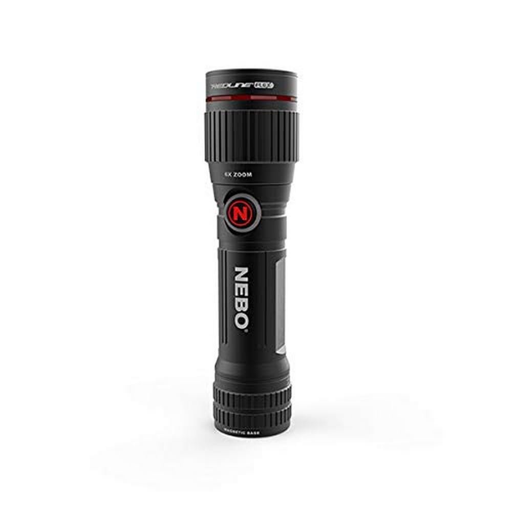 NEBO Redline Flex Light | 450 Lumens, Flashlight Powered by Rechargeable & Disposable Batteries, Durable & Water Resistant, Bright Light for Camping & EDC, Includes Charging Cable