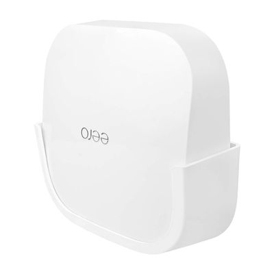 Huafly 1Pcs Screwless Wall Mount Bracket for Eero Pro 6 WiFi, VHB Stick On Holder, Strong Adhesive Holder, No Tools No Drilling No Hole (eero Pro 6 Mount,1Pcs)