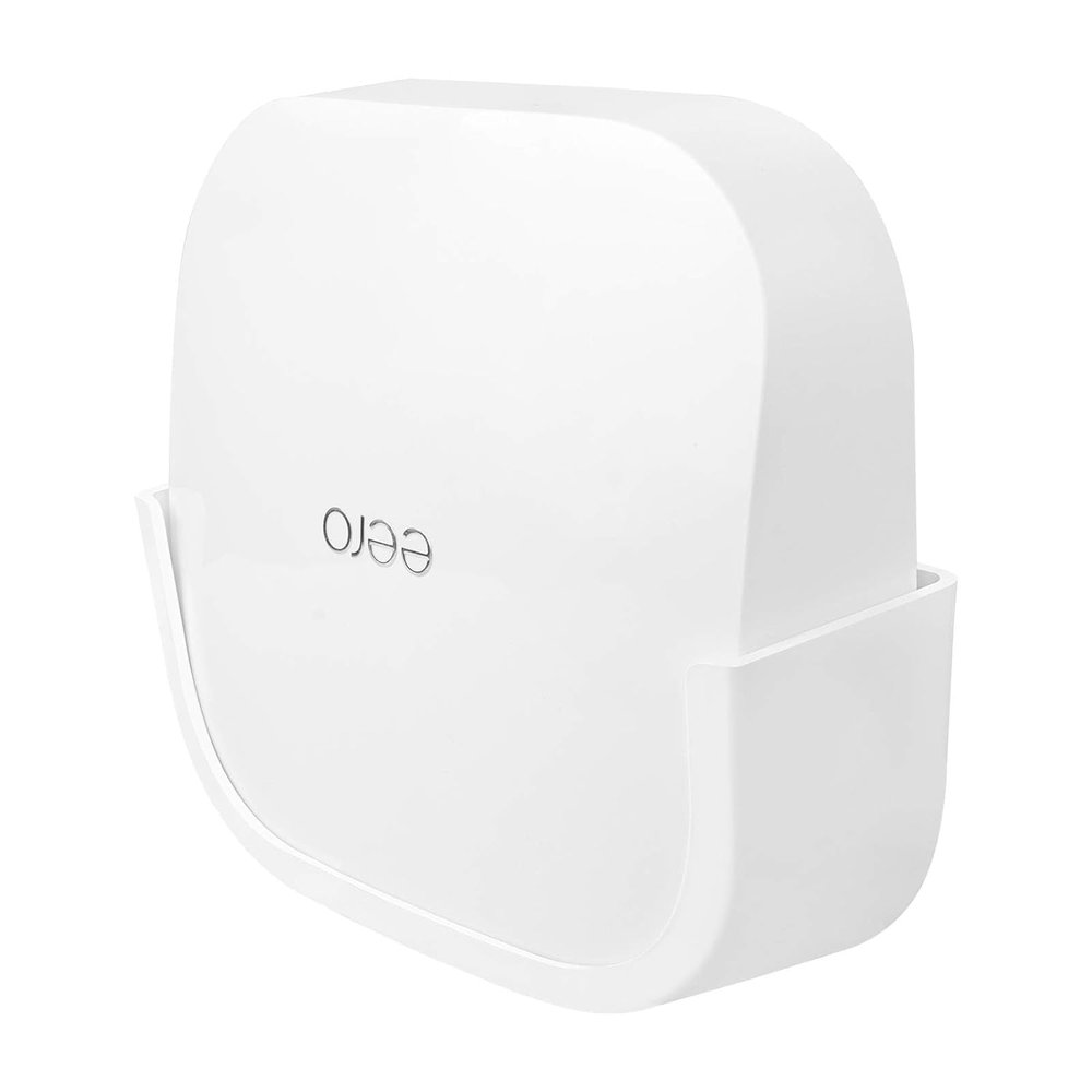 Huafly 1Pcs Screwless Wall Mount Bracket for Eero Pro 6 WiFi, VHB Stick On Holder, Strong Adhesive Holder, No Tools No Drilling No Hole (eero Pro 6 Mount,1Pcs)