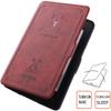 ALMIGHTY Water-Safe Case for Kindle Paperwhite 4 PU Leather Retro Cover with Auto Wake/Sleep, Fits Kindle Paperwhite 4 10th Gen 2018 Release, Wine Red view 3