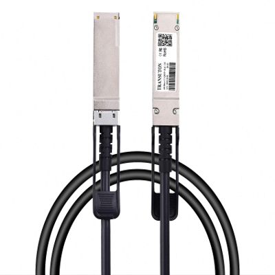 Chuangsuton 40G QSFP+ DAC Passive Cable - 40GBASE-CR4 Passive Direct Attach Copper Twinax QSFP+ Cable for Juniper QFX-QSFP-DAC-1M Compatible, QSFP+ to QSFP+ Twinax Cable, 1-Meter(3.3ft)
