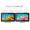FEELWORLD LUT7 PRO 7 Inch Ultra Bright 2200nits DSLR Camera Field Monitor 3D LUT Touchscreen HDR Waveform F970 External Power and Install Kit 4K HDMI view 4