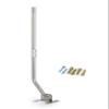 Adjustable Antenna Mounting Pole Universal J-Pipe Mount for Antennas & Weather Stations with Mounting Bracket Solid Structure, Weatherproof, Easy Installation (1" Diameter, 32 3/4" Arm Length) view 1