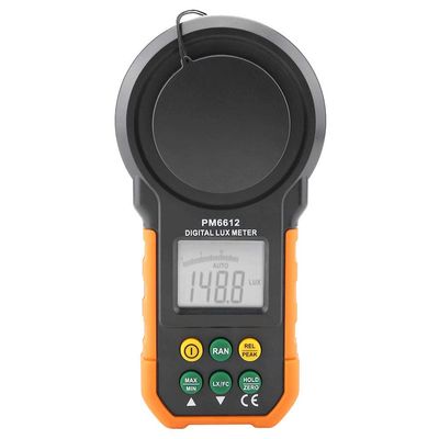 Digital Luxmeter, Light Meter, ABS Intuitive Image Display for All Light Sources(PM6612)