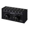 SynoRiver 6 Input 1 Output Audio Signal Selection Switcher Output Volume Adjustment Control 3.5mm Interface view 1