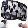 MUSICOZY Sleep Headphones Bluetooth 5.4 Headband, Wireless Music Sleeping Eye Mask Earbuds Earphones for Sports Workout Running Travel Yoga Office Cool Gadgets Unique for Mom Women view 1