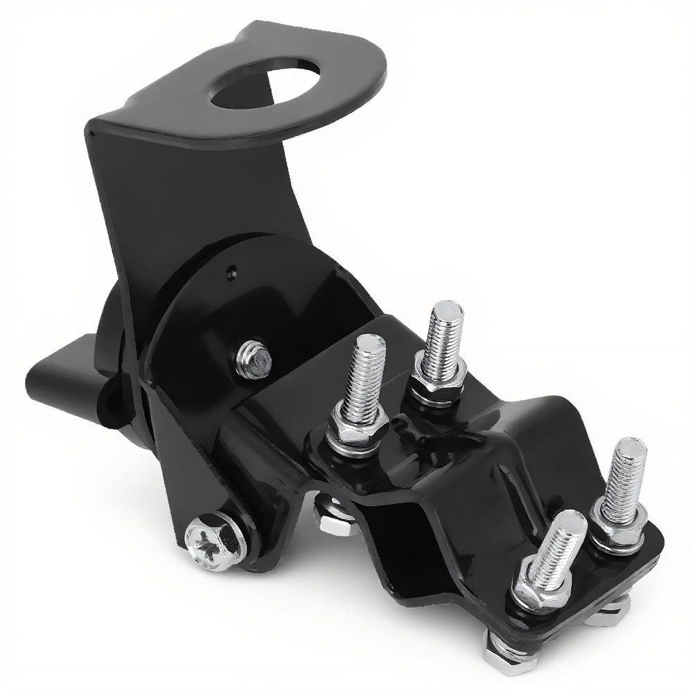 Car Radio Antenna Bracket, 360 Adjustable Mobile Antenna Mount, Stainless Steel Heavy Duty Mounting Stand for Vehicle