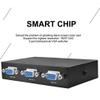 E-Universal 2 Port VGA Video Splitter 2 Ports Powered Video Splitter with AC Adaptor 1 to 2 VGA Duplicator Support 1920X1440 Resolution view 4