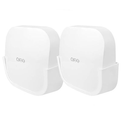 2Pcs Screwless Wall Mount Bracket for Eero Pro 6 WiFi, VHB Stick On Holder, Strong Adhesive Holder, No Tools No Drilling No Hole
