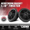 DS18 DX2 Deluxe 6.5 2-Way Premium Car Audio Component Speaker System - 460 Watts, 4 Ohm - Set with Woofer, Tweeter, and Crossover (6 Piece Set) view 4