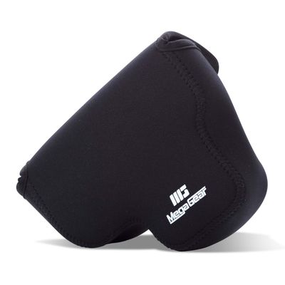 MegaGear MG1946 Ultra Light Neoprene Camera Case Compatible with Nikon Z5 - Black, PU Leather