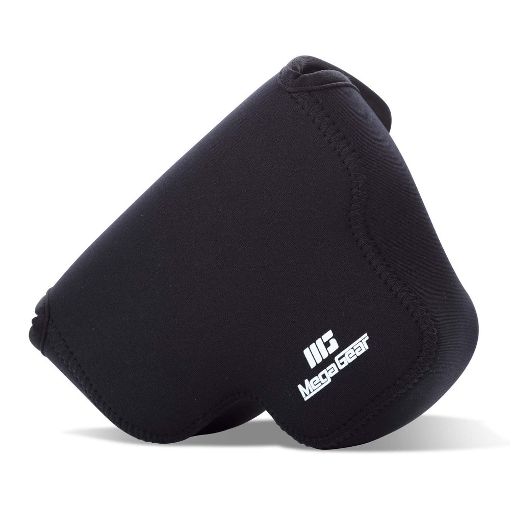 MegaGear MG1946 Ultra Light Neoprene Camera Case Compatible with Nikon Z5 - Black, PU Leather