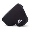 MegaGear MG1946 Ultra Light Neoprene Camera Case Compatible with Nikon Z5 - Black, PU Leather view 1