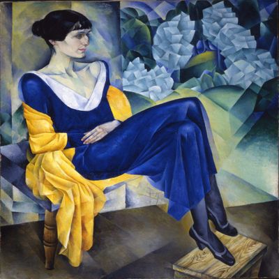 Nathan Altman : Portrait of Anna Achmatova : 1915 : Archival Quality Art Print