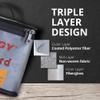 Tenergy Fire Retardant Lipo Zipper Bag for Charging and Storing Lipo Battery Packs, 8.5 x 6.5 x 5.7inch view 2