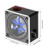 Computer Water Coolin Meter, G1/4 Thread 6 Impeller 3 Ways Meter Indicator, Used for Computer Water Cooling System view 3