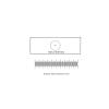 Microscope Stage Calibration Slide, Eyepiece Micrometer, Microscope Eyepiece Graticules, Ocular Micrometer, Cross Line Reticle (Set of 7) view 3