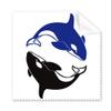Whale Symmetric Swaying Combination Cleaning Cloth Phone Screen Glasses Cleaner 5pcs view 1