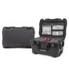 NANUK 938 Waterproof Hard Case with Lid Organizer and Padded Divider - Black 938-6001 view 1