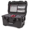NANUK 938 Waterproof Hard Case with Lid Organizer and Padded Divider - Black 938-6001 view 4