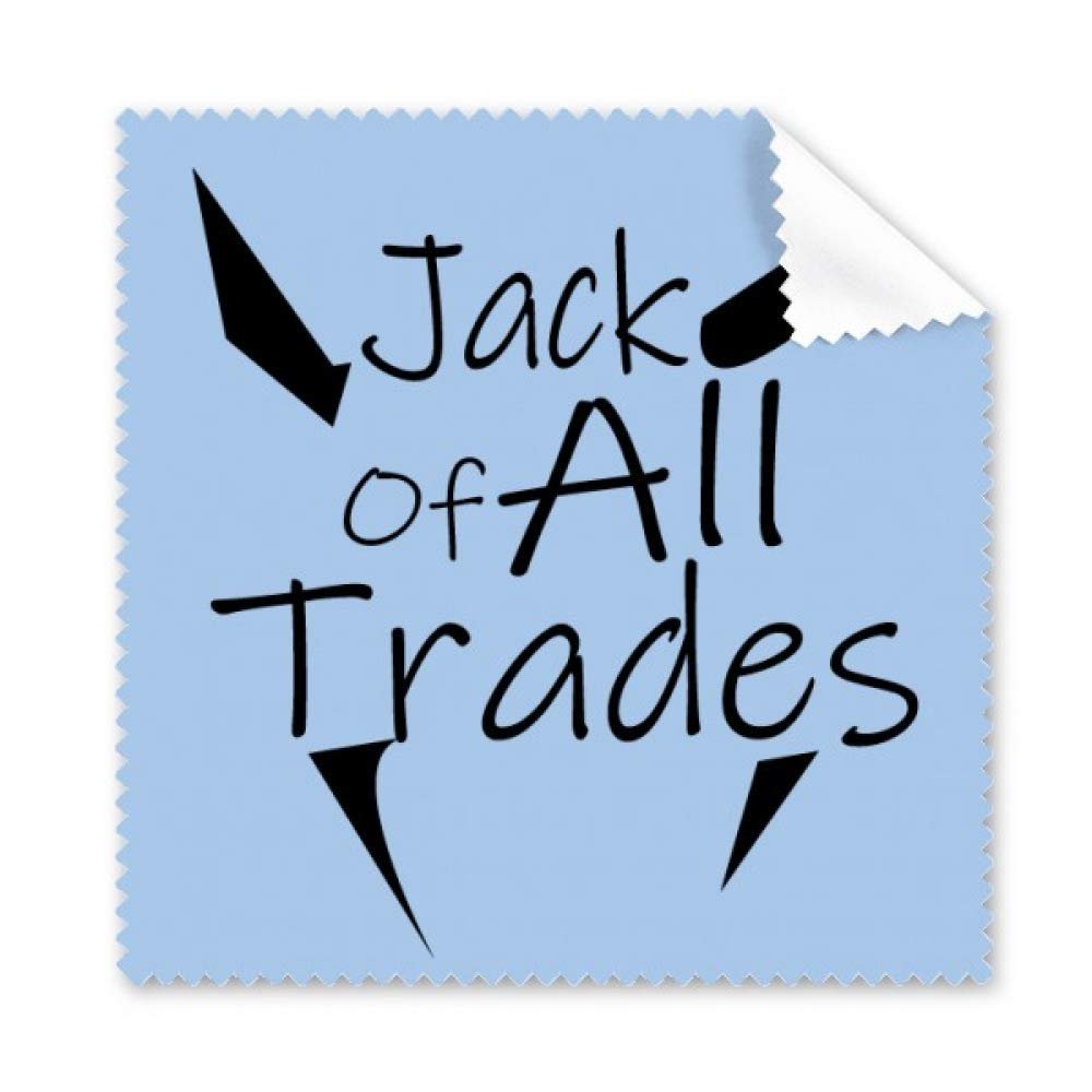 Jack of All Trades Art Deco Gift Fashion Cleaning Cloth Phone Screen Glasses Cleaner 5pcs