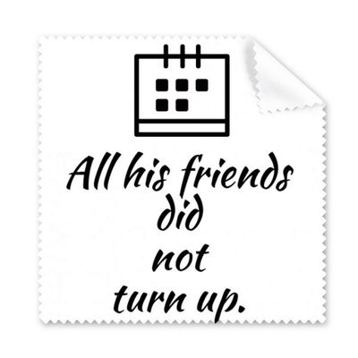 Friends Participating Ambiguities Cleaning Cloth Phone Screen Glasses Cleaner 5pcs