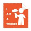 Hammer Worker Force Position Work Cleaning Cloth Phone Screen Glasses Cleaner 5pcs view 1