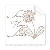 Flowers Sun Smile Handpainted Cleaning Cloth Phone Screen Glasses Cleaner 5pcs view 1