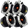 4X Gravity WZ40TW 2400 Watts Maximum Power Handling Warzone Series Heavy Duty Titanium Super Tweeter Loud Speaker 4-Ohms Aluminum Frame -2nd Gen view 1