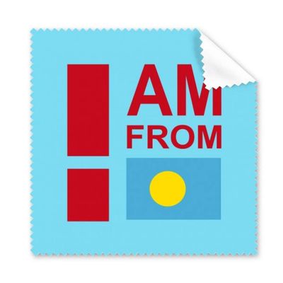 I Am from Palau Art Deco Gift Fashion Cleaning Cloth Phone Screen Glasses Cleaner 5pcs