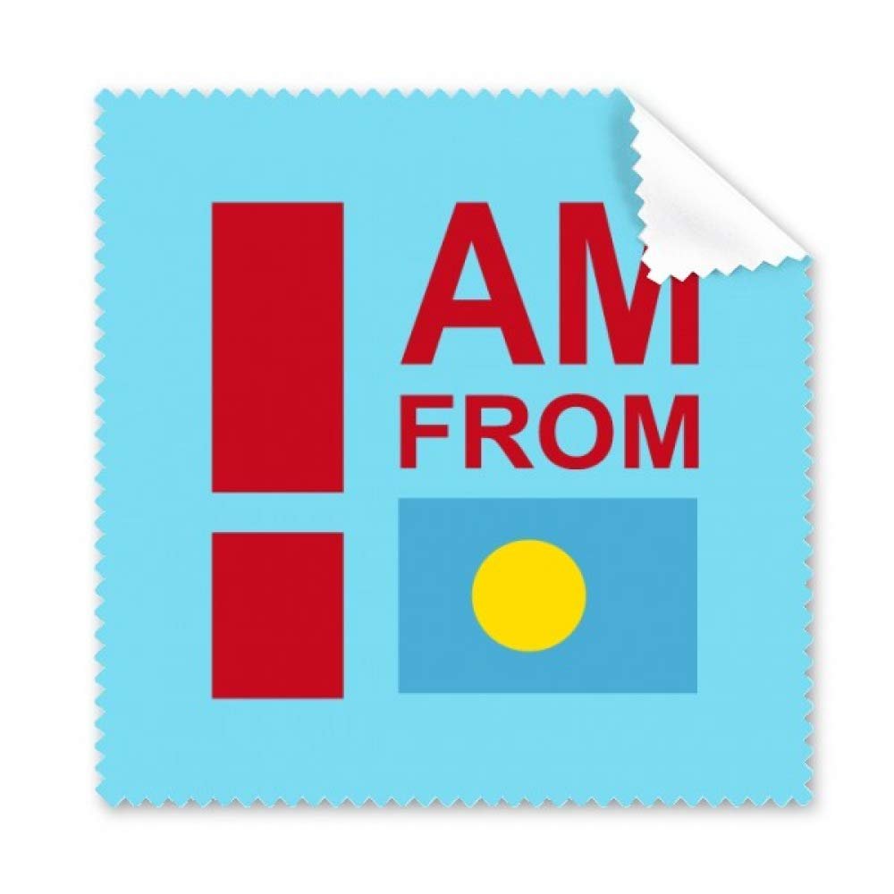 I Am from Palau Art Deco Gift Fashion Cleaning Cloth Phone Screen Glasses Cleaner 5pcs