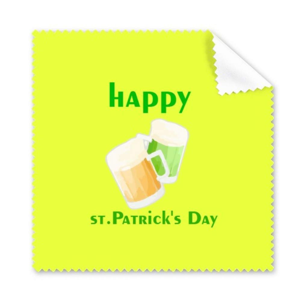 Green Beer Toast Celebrates Ireland Cleaning Cloth Phone Screen Glasses Cleaner 5pcs